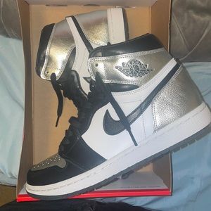 Jordan 1 High Silver toe